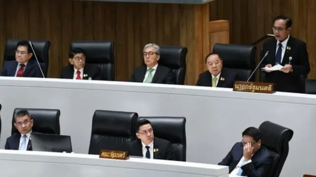 พล.อ. ประยุทธ์ จันทร์โอชา เสนอร่าง พ.ร.บ.งบประมาณปี 2564 ต่อสภา เมื่อ มิ.ย. 2563