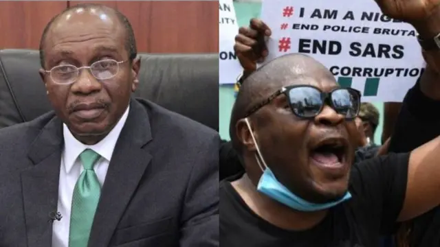 Godwin Emefiele na ndị na-eme ngaghariwe EndSARS
