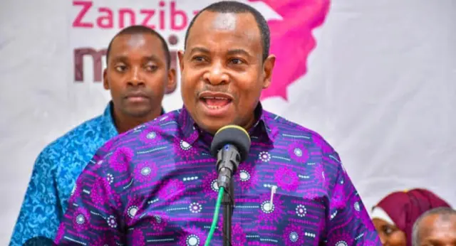 Othman Masoud Othman ametangaza nia ya kuwania urais wa Zanzibar kupitia chama Kikuu cha upinzani visiwani humo, ACT Wazalendo.