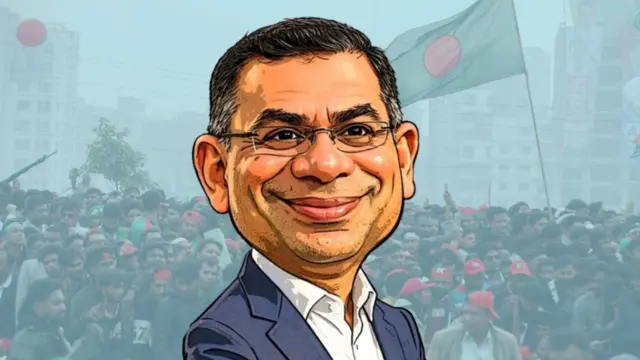 બીબીસી ગુજરાતી બાંગ્લાદેશ ચૂંટણી ખાલિદા ઝિયા શેખ હસીના બીએનપી તારિક રહેમાન 