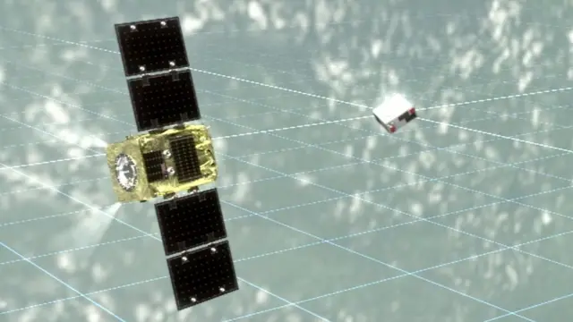 جهاز أستروسكيل لتنظيف الفضاء