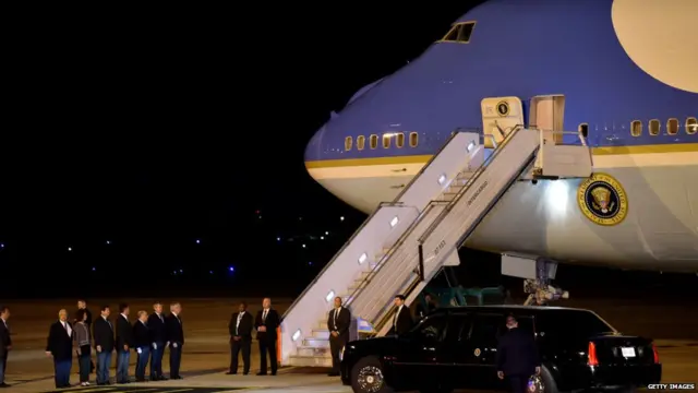 TRUMP TRAVEL, AIR FORCE ONE