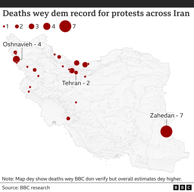 BBC don identify young pipo wey dem don kill for Iran protests - BBC ...