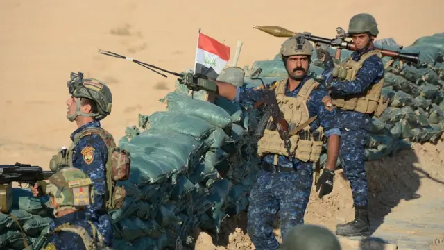 боцы иракской армии