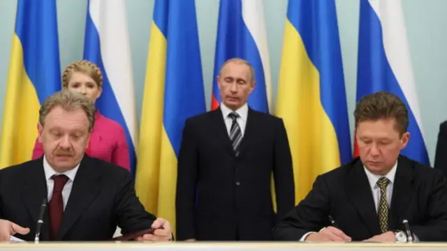 підписання газових контрактів 2009