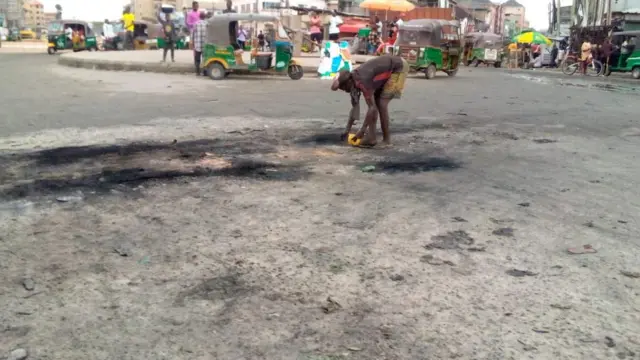 Ebe a gbara ọgbatumtum ndị mmadụ ọkụ n'Abia