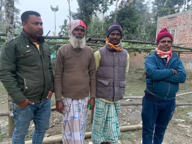 धेपारगांव गांव के निवासी