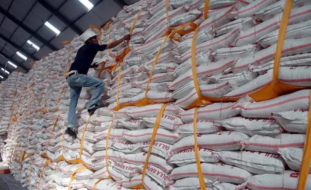 Ilustrasi stok gula.