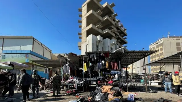 После взрыва в Багдаде