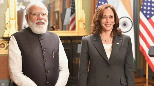 मोदी और कमला हैरिस
