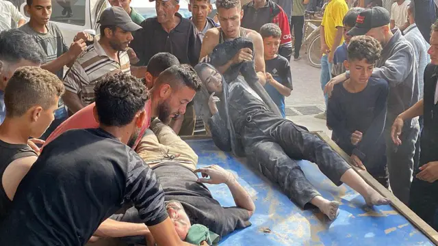 جرحى فلسطينيون