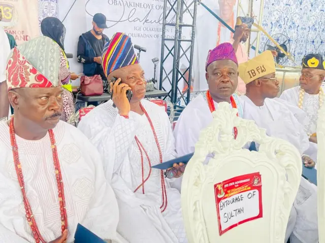 Aworan eto ifinijoye Olubadan tuntun.