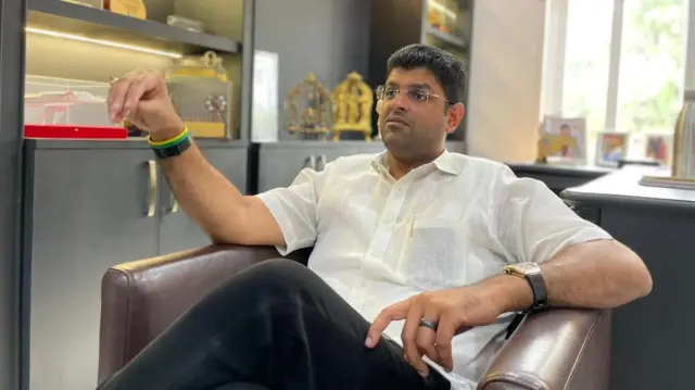  हरियाणा के उप-मुख्यमंत्री दुष्यंत चौटाला