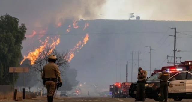 በፍጥነት እየተስፋፋ ያለው አዲስ ሰደድ እሳት