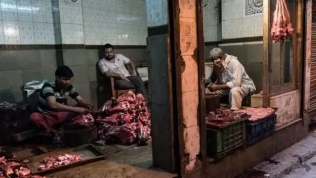 मीट दुकान