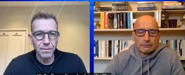 स्काई स्पोर्ट्स के पॉडकास्ट में माइक एथर्टन से बात करते नासिर हुसैन