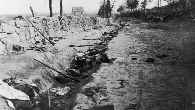Víctimas de la guerra civil estadounidense.