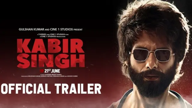 কবীর সিংয়ের চরিত্রে শাহিদ কাপুর