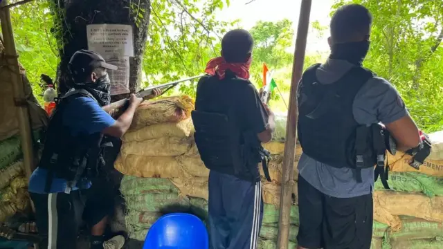 A civilian bunker in Manipur