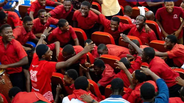 Mfantsipim students celebrate