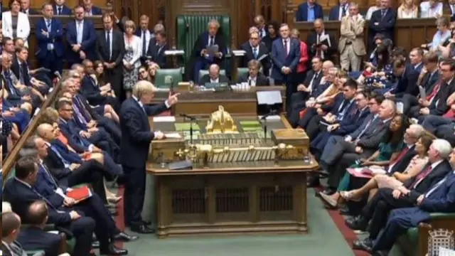 بوریس جانسون، نخست وزیر در مجلس عوام