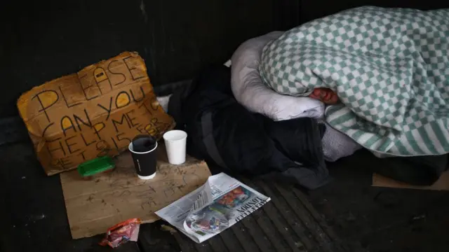 Homeless in London