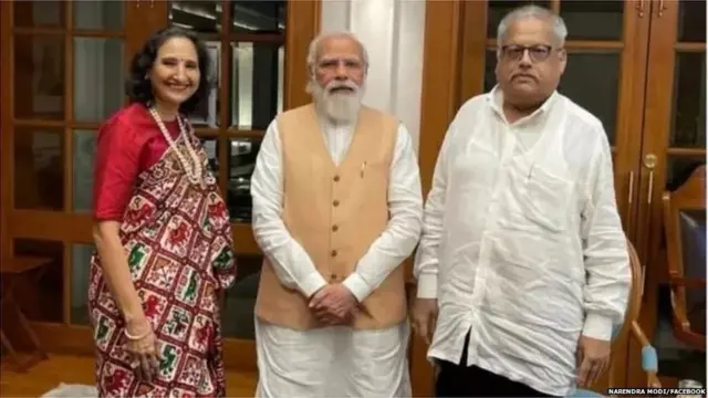 नरेंद्र मोदी आणि राकेश झुनझुनवाला