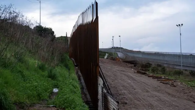 the border