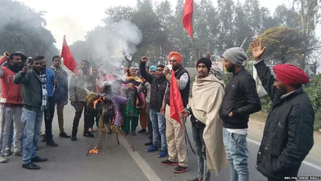 PROTEST IN PUNJAB: DALIT