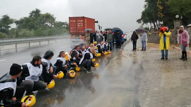 Madenciler yürüyüşü