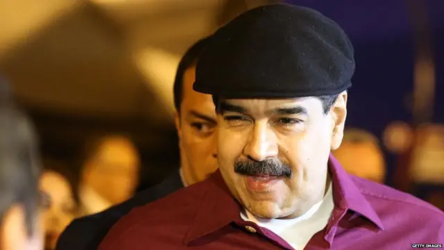 ਵੈਨੇਜ਼ੁਏਲਾ ਦੇ ਰਾਸ਼ਟਰਪਤੀ ਨਿਕੋਲਸ ਮਦੂਰੋ