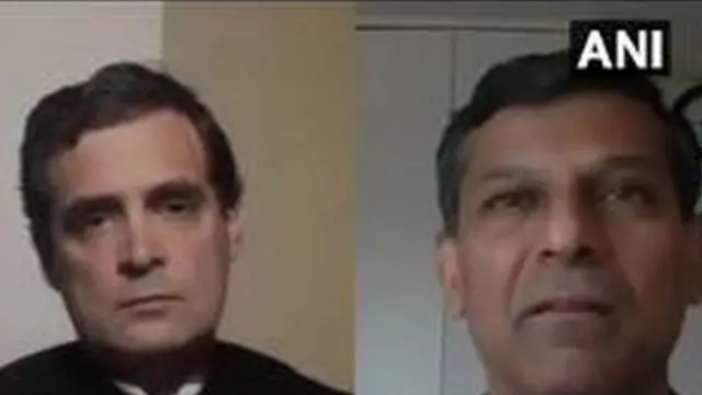 ராகுல்காந்தியுடன் ரகுராம் ராஜன்