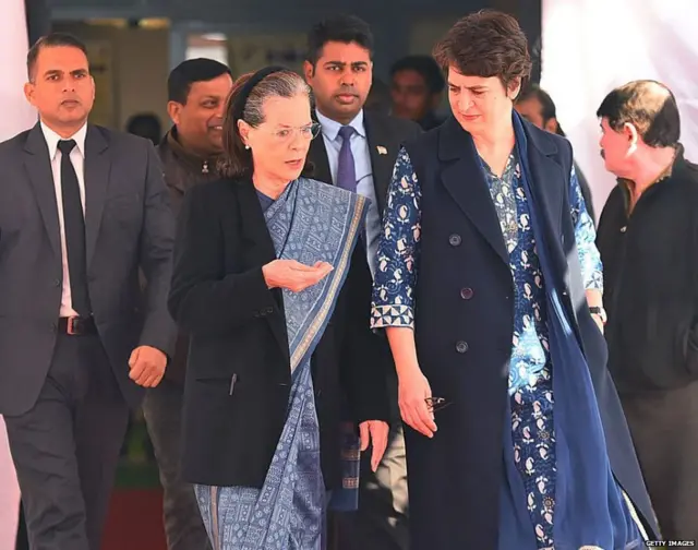 सोनिया गांधी, प्रियंका गांधी