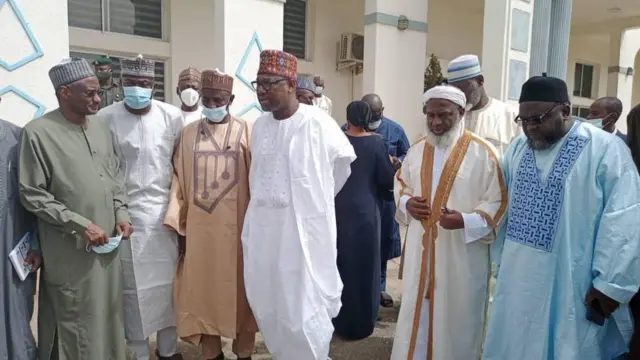 Niger state govnor and im team