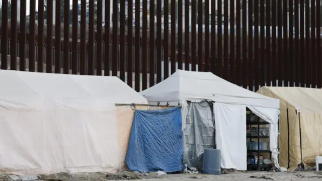 الحدود بين أمريكا والمكسيك