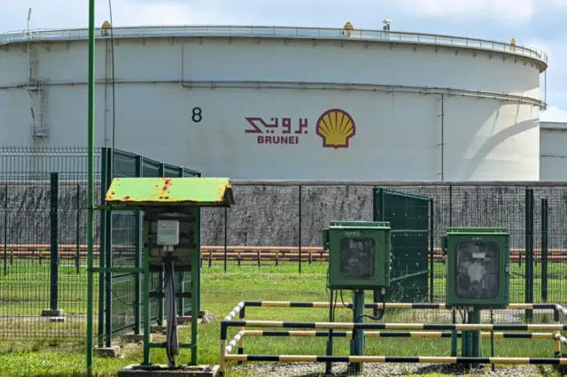 ब्रुनेई, तेल भंडार