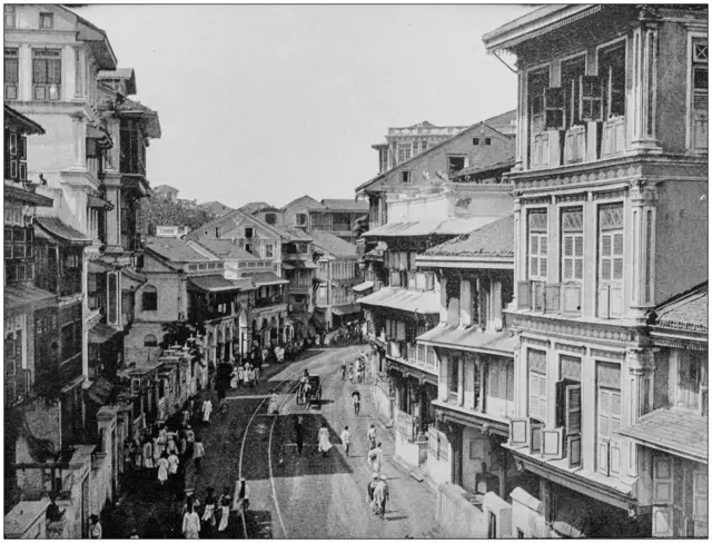 मुंबईच्या बाजाराचे चित्र 