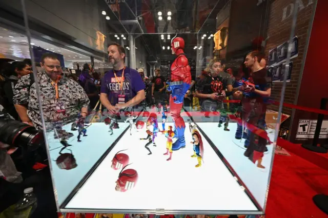 Suasana New York Comic Con 2023, hari ke-1 di Javits Center pada 12 Oktober 2023 di New York City.