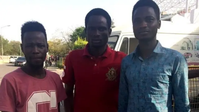 ग्रेटर नोएडा में अफ्रीकी छात्र