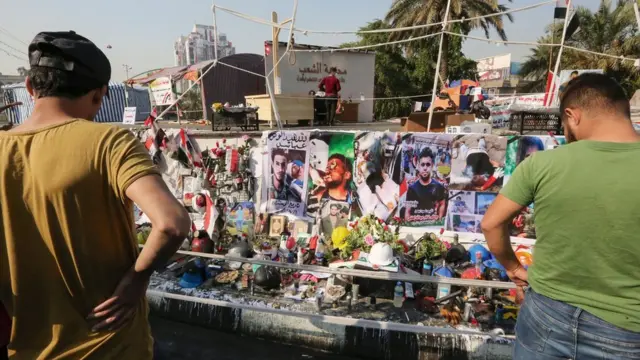 متظاهرون في العراق