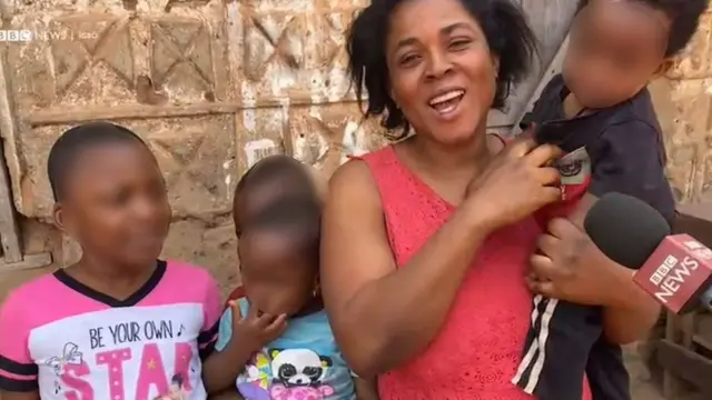 Ifebuchi Eze na ụmụ ya