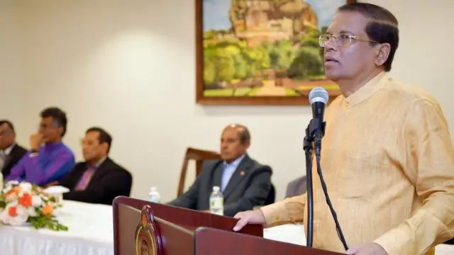 மைத்திரிபால சிறிசேன