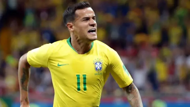 Mshambuliaji wa Brazil Phillipe Coutinho