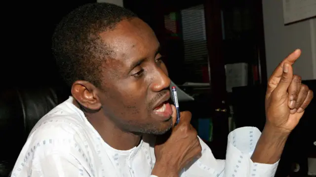 Mallam Nuhu Ribadu, Olugbani-nimọran lori eto aabo apapọ ni Naijiria.
