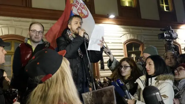 protest opozicije u beogradu