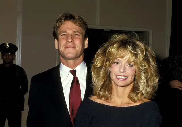 Ryan O'Neal y Farrah Fawcett