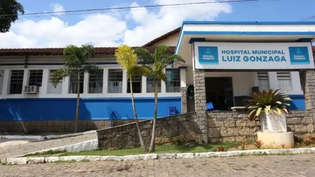 Fachada do Hospital Luiz Gonzaga