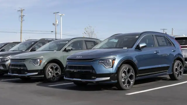 기아의 하이브리드 차량 니로