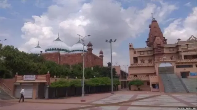 மதுரா ஸ்ரீ கிருஷ்ண ஜென்மபூமிக்கும் ஷாஹி ஈத்கா மசூதி