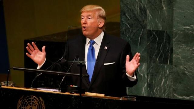 Asamblea General De Naciones Unidas Trump Amenaza Con Destruir Totalmente Corea Del Norte Y 8341